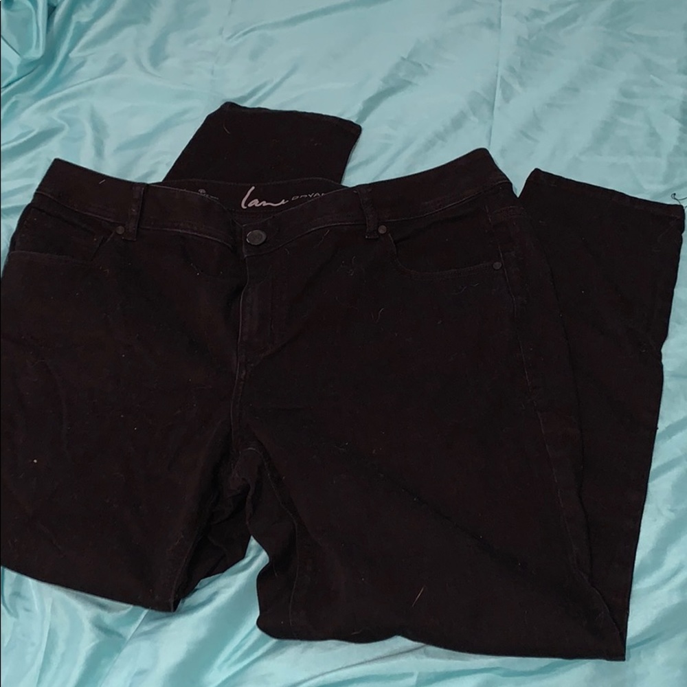 Lane Bryant Black Genius Fit skinny leggings